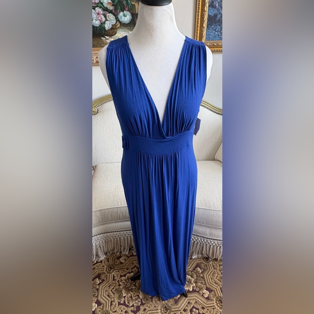 NWT Caslon Deep Blue Maxi Dress